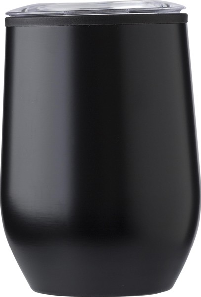 Double-walled travel mug Zoe | 300 ml - black