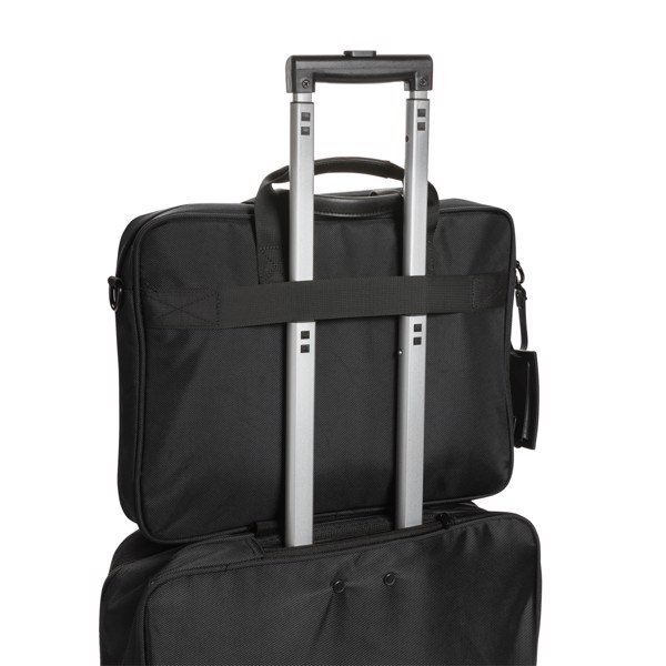 Swiss Peak laptop bag 15.6", recycled 1680D PET