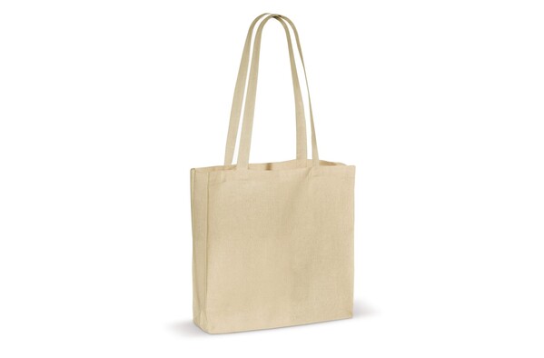 Sac à bandoulière coton OEKO-TEX® 140g/m² 40x10x35cm - Ecru