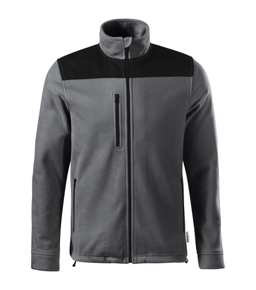 Fleece Unisex Rimeck® Effect - Ocelově Šedá / 2XL