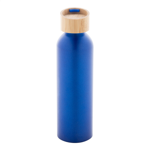 Bouteille en aluminium recyclé Ralusip Plus - Bleu