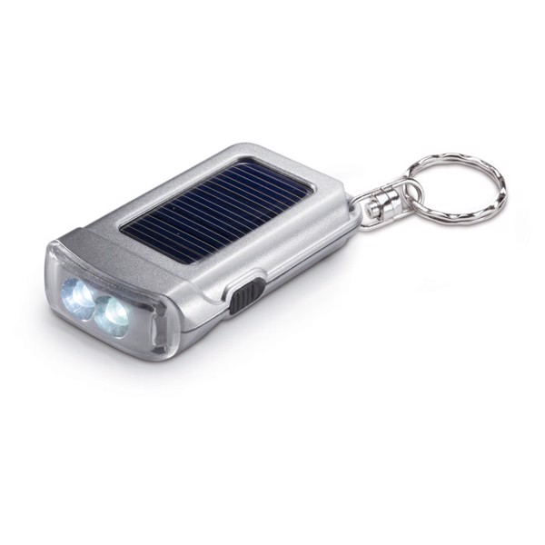 MB - Solar powered torch key ring Ringal