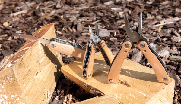 Wood pocket knife