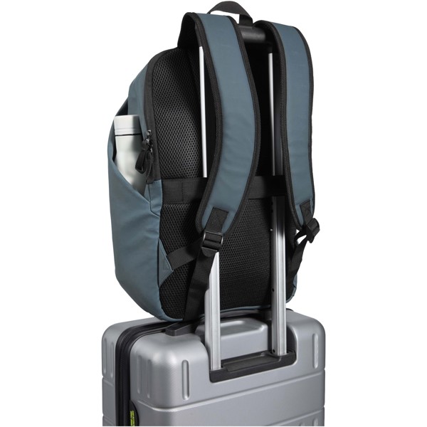 Sac à dos antivol Resi Plus de 18 L et 15" en matériaux recyclés certifiés GRS - Bleu hale