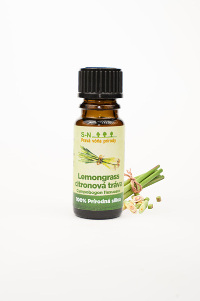 Éterický olej 10 ml - lemongras-citrónová tráva