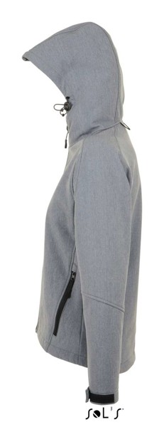 Sol's Replay Women - Softshell με κουκούλα - Grey Melange / S