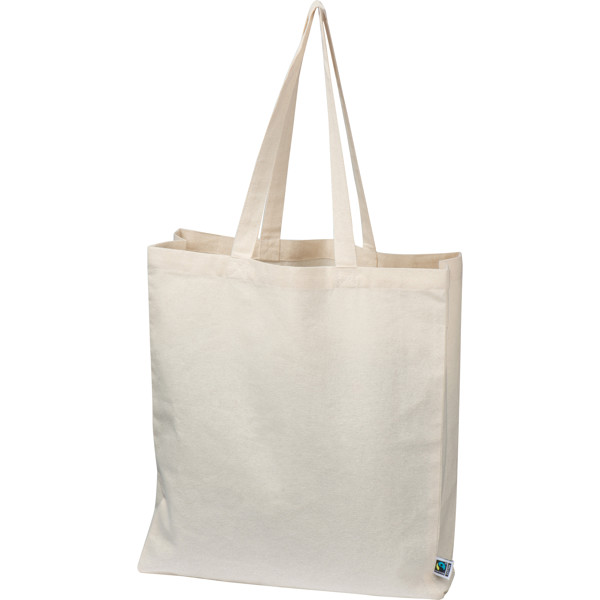 Fairtrade cotton bag JUNE - Beige