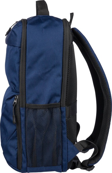 rPET (300D) polyester Ocean Bound Rugzak Tova - zwart