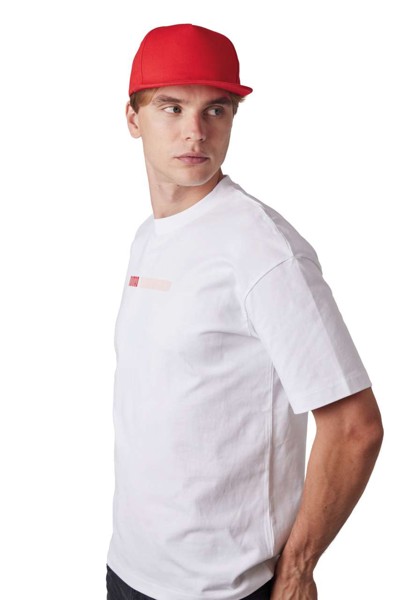 Snapback Cap - 5 Panels - White