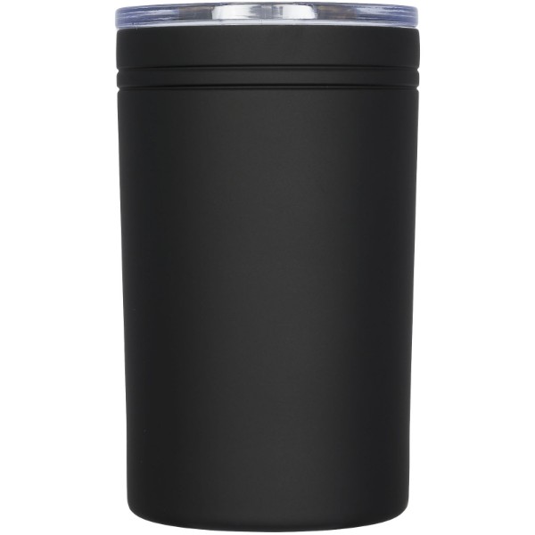 Pika 330 ml vacuum insulated tumbler and insulator - Solid Black