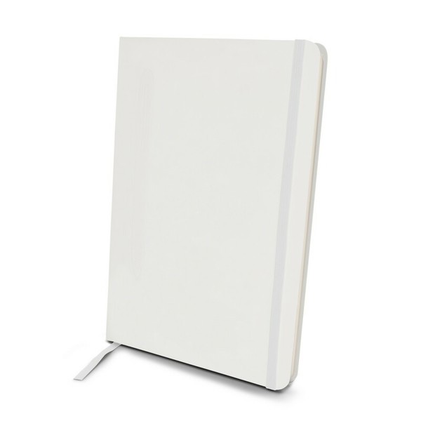 Magnetic notebook A5 | Aurora - white