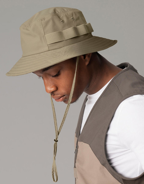 Outdoor Adventure Sun Hat - Black / S/M
