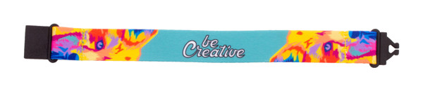 Mojo RPET bracelet, recycled polyester - White
