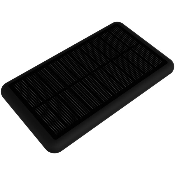 SCX.design P29 5000 mAh Solar-Taschenpowerbank mit Leuchtlogo