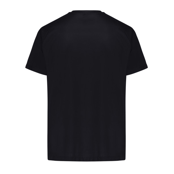 Iqoniq Tikal recycled polyester quick dry sport t-shirt - Black / M