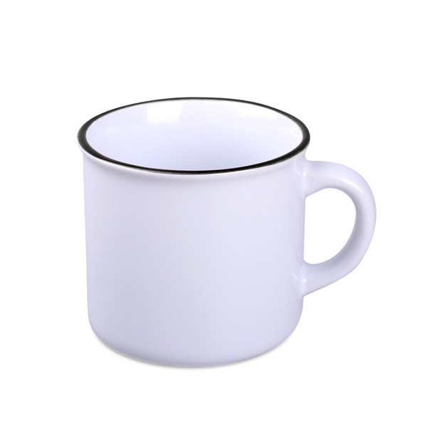 Loft Art ceramic mug, 320 g - Black