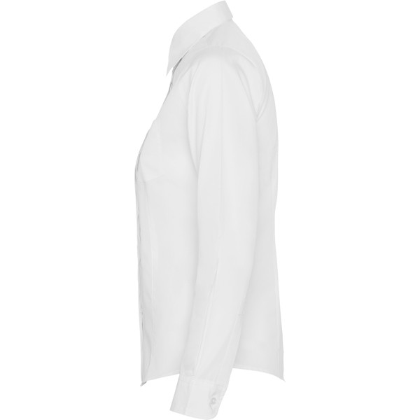 Sofia Woman Long Sleeve Shirt - White / L