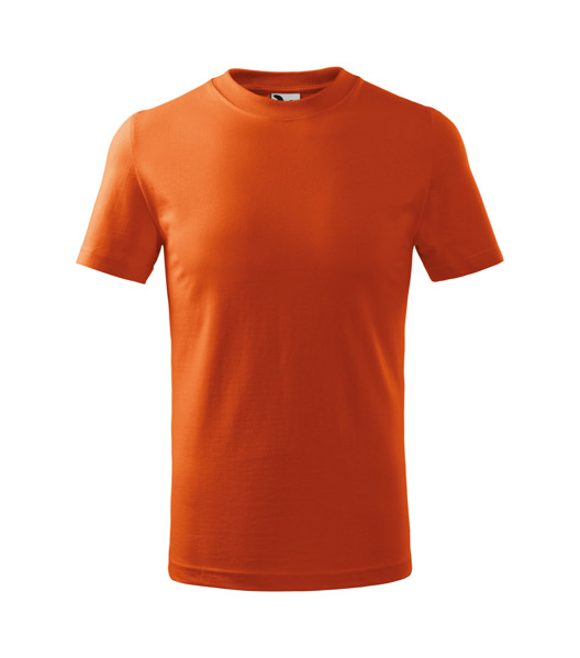 Tričko Dětské Malfini® Basic - Oranžová / 122 cm/6 let