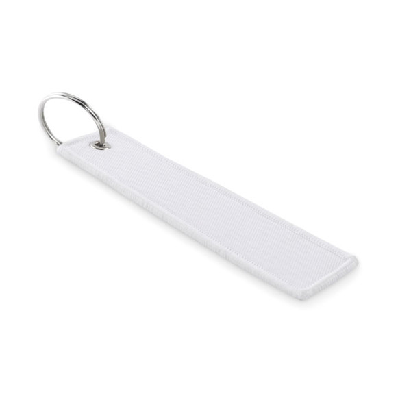 Remove before flight key ring Takeoff - White
