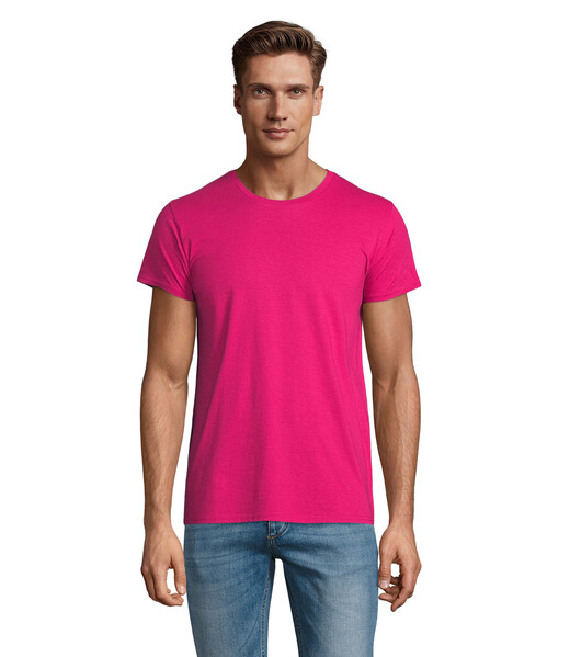 PIONEER MEN T-shirt 175g - FuchsiaXXL