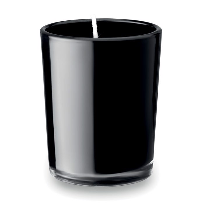Mała szklana świeca Selight - czarny