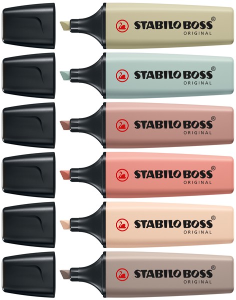 STABILO BOSS ORIGINAL NatureCOLORS highlighter, mud green