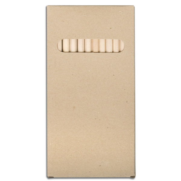 Set of 12 crayons 18 cm long