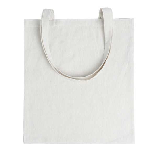 Bolsa personalizada de poliéster 180 g/m² con asas largas para sublimación