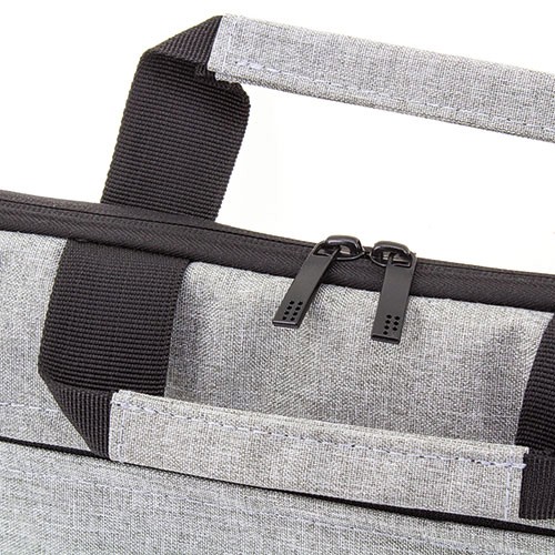 MALETTE PORTE ORDINATEUR "CHIC" - Gris