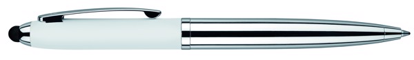 Senator® Nautic Touch Pad Pen, Balpen Met Draaimechanisme - Wit