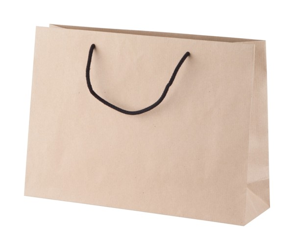 Custom Made Paper Shopping Bag CreaShop H, Horizontal