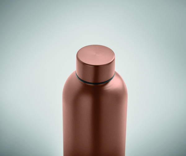 Bouteille en acier inox recyclé Athena - Cuivré