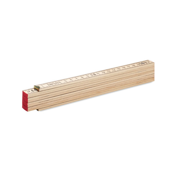 MB - Carpenter ruler in wood 2m Ara
