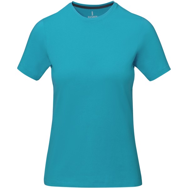 T-shirt de manga curta Nanaimo de mulher - Azul água / S