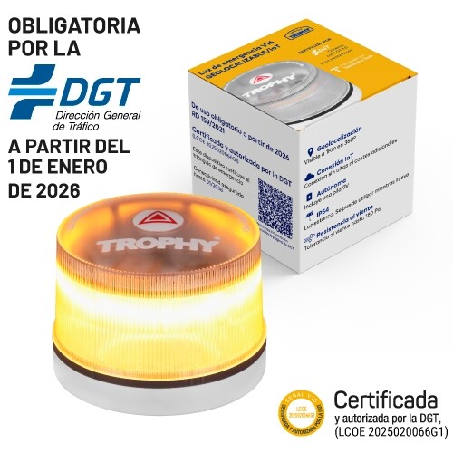 APPROVED V16 GEOLOCATED EMERGENCY LIGHT