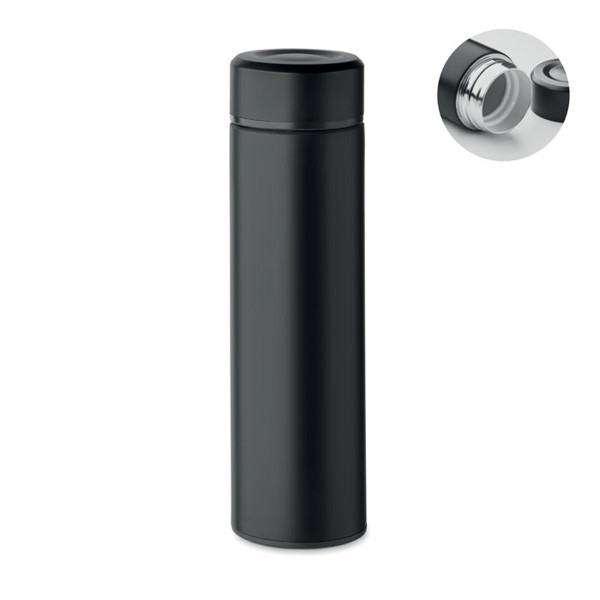 Double wall bottle 420 ml Nunavut - Black