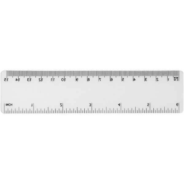 Righello Rothko da 15 cm in plastica - Trasparente