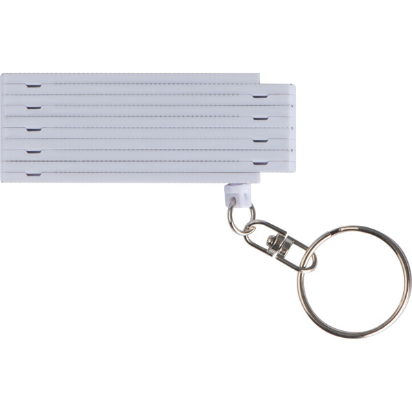 UMBERTO Breloc tip metru - White