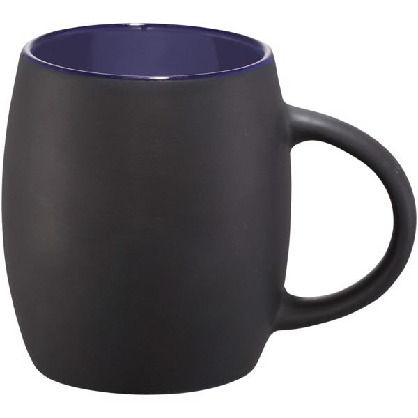 Mug céramique Hearth 400ml - Noir / Bleu