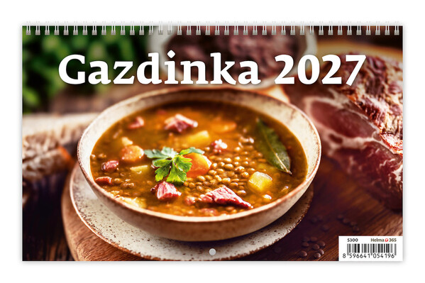 Stolní kalendář Gazdinka 2027