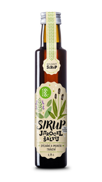 Jitrocel a šalvěj sirup 250 ml