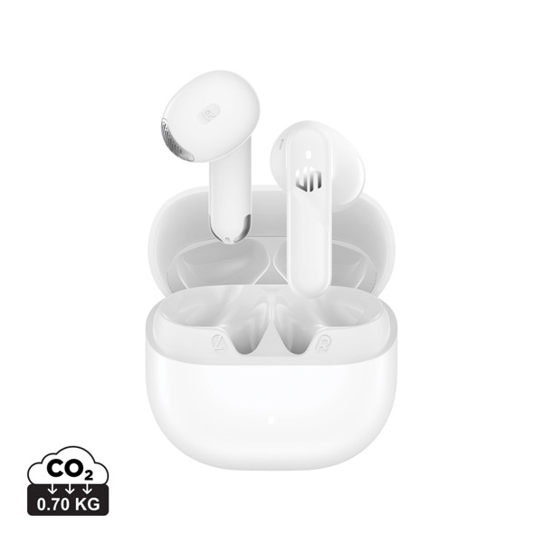 Urban Vitamin Santa Clara RCS plastic ENC earbuds - White