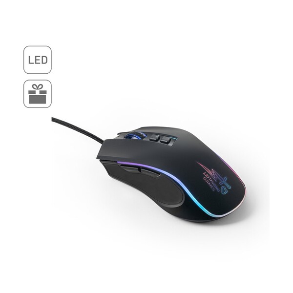 THORNE MOUSE RGB. Gaming miš s kabelom od 1.5 m i ABS RGB LED svjetlima