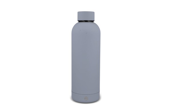 Bouteille isotherme Alchemy toucher doux 500ml - Gris
