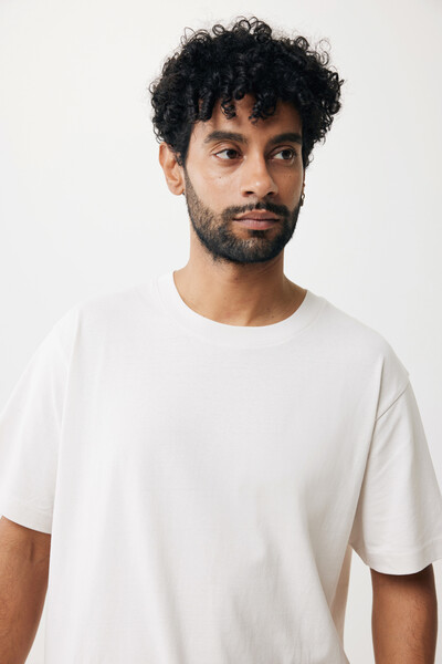 Tričko Iqoniq Kakadu relaxed fit z recykl. bavlny - Ivory White / XS