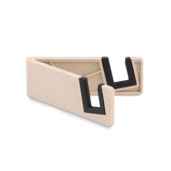 Phone holder bamboo fibre/PP Standol+ - White