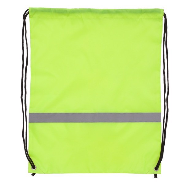 Promo backpack with reflective tape - Yellow