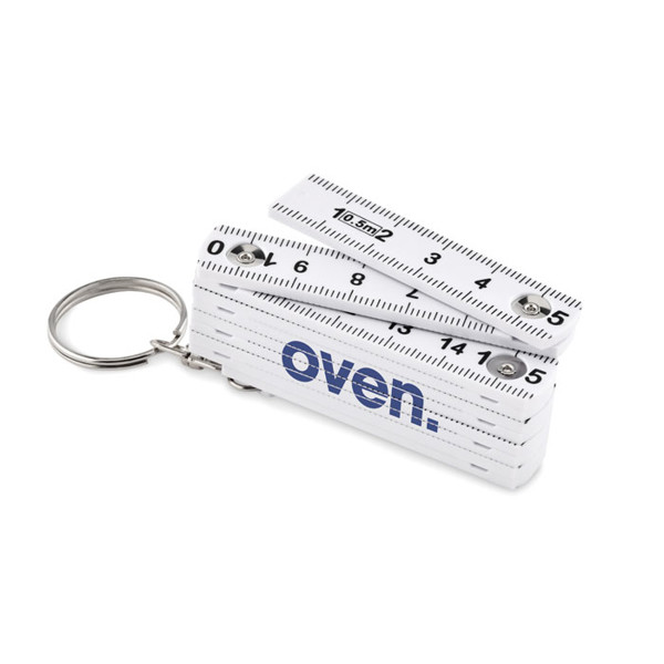 MB - Carpenters ruler key ring 50cm Fuster