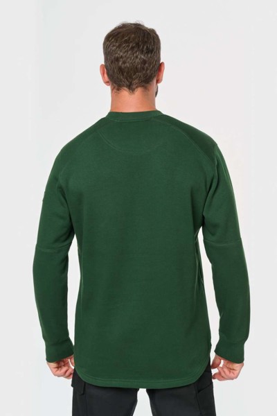 Set-In Sleeve Sweatshirt - Dark Grey / 2XL
