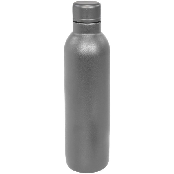 Bouteille de sport de 510ml avec isolation par le vide et couche de cuivre Odin - Gris